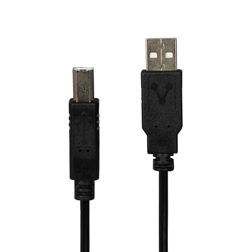 7503049354767 CABLE VORAGO DE IMPRESORA USB 2.0 1.8 MTS NEGRO