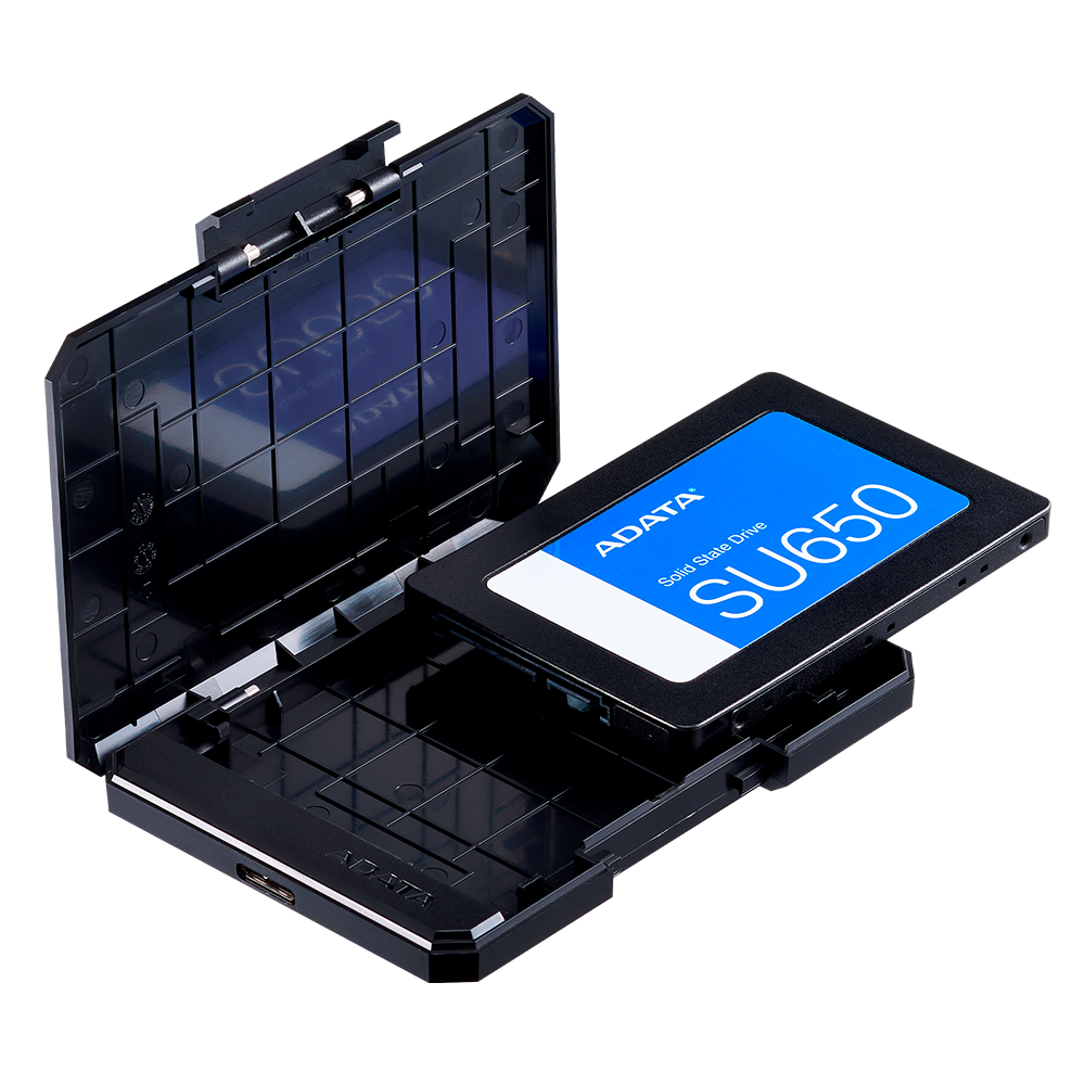 842243033441 ENCLOSURE ADATA ECO 2.5 USB 3.2 SATA NEGRO 
