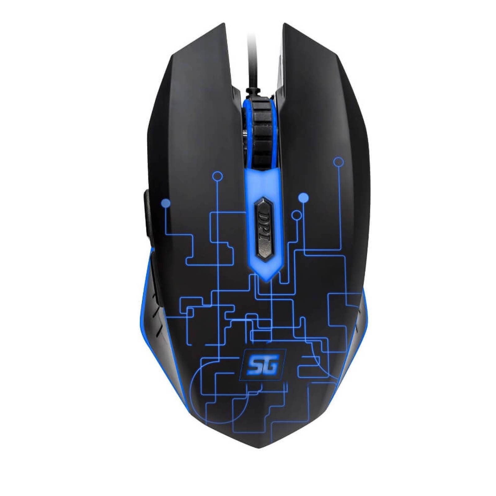 7502266672340 MOUSE VORAGO START THE GAME OPTICO ILUMINADO 1000-3200 DPIS USB MOUSE501