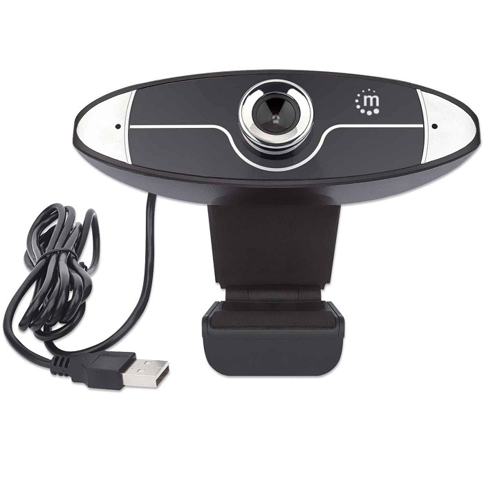 766623462013 CAMARA WEB MANHATTAN IMP 1280X720 PIXELES 30 FPS HD USB 2.0 NEGRO 