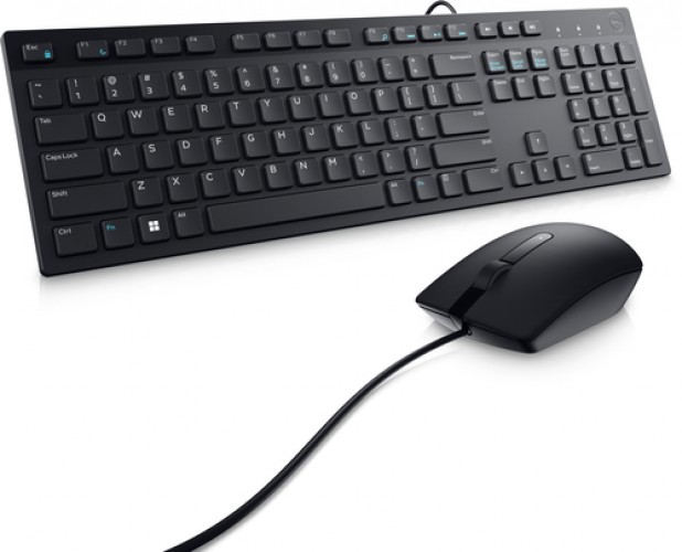 884116431657 KID TECLADO Y MOUSE DELL KM300C USB ALAMBRICO 1000 DPI NEGRO 