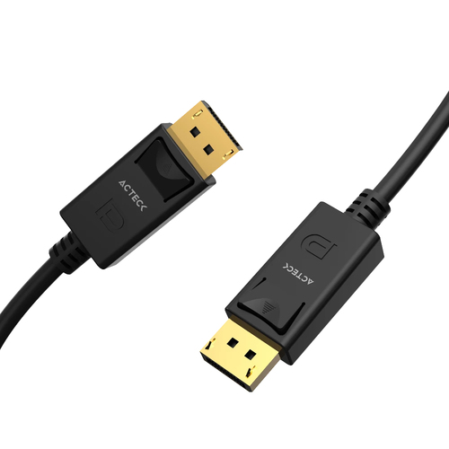 7506215939805 CABLE ACTECK DISPLAYPORT A DISPLAYPORT 4K 1MTS NEGRO
