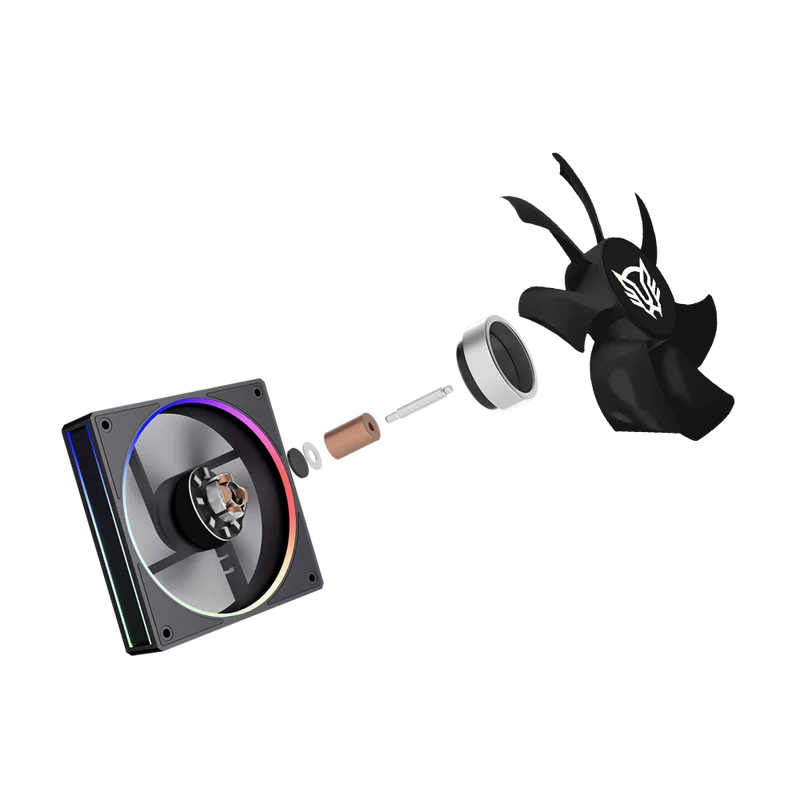 7506215941907 DISIPADOR BALAM RUSH HYDROX PRO V2 HX12 12 CM 2200 RPM NEGRO