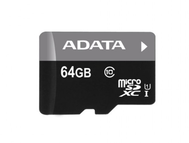 842243007299 MEMORIA MICRO SD ADATA UHS-1 64GB CLASS 10 CON ADAPTADOR SD 