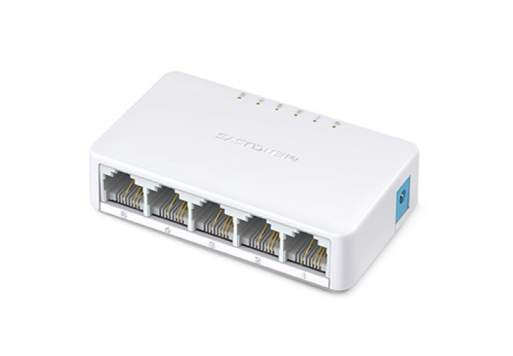 849439000362 SWITCH MINI MERCUSYS MS105 5 PUERTOS ETHERNET 10100 MBPS 