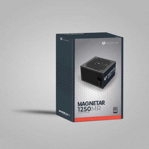 7506215937610 FUENTE DE PODER BALAM RUSH MAGNETAR 1250MR 1250W ATX 80 PLUS PLATINUN  FULL-MODULAR NEGRO
