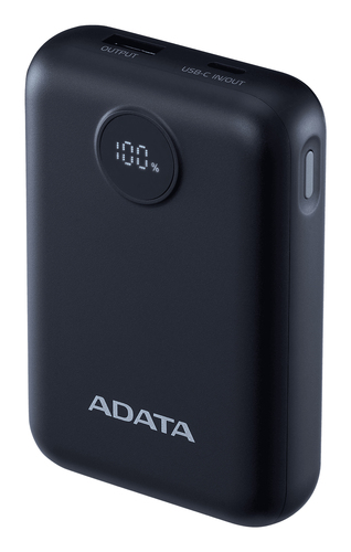 842243036077 POWER BANK ADATA C100 10000 MAH USB NEGRO