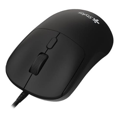 7503053078673 MOUSE ALAMBRICO STYLOS 1600 DPI CONEXION USB-A 1.15M NEGRO 