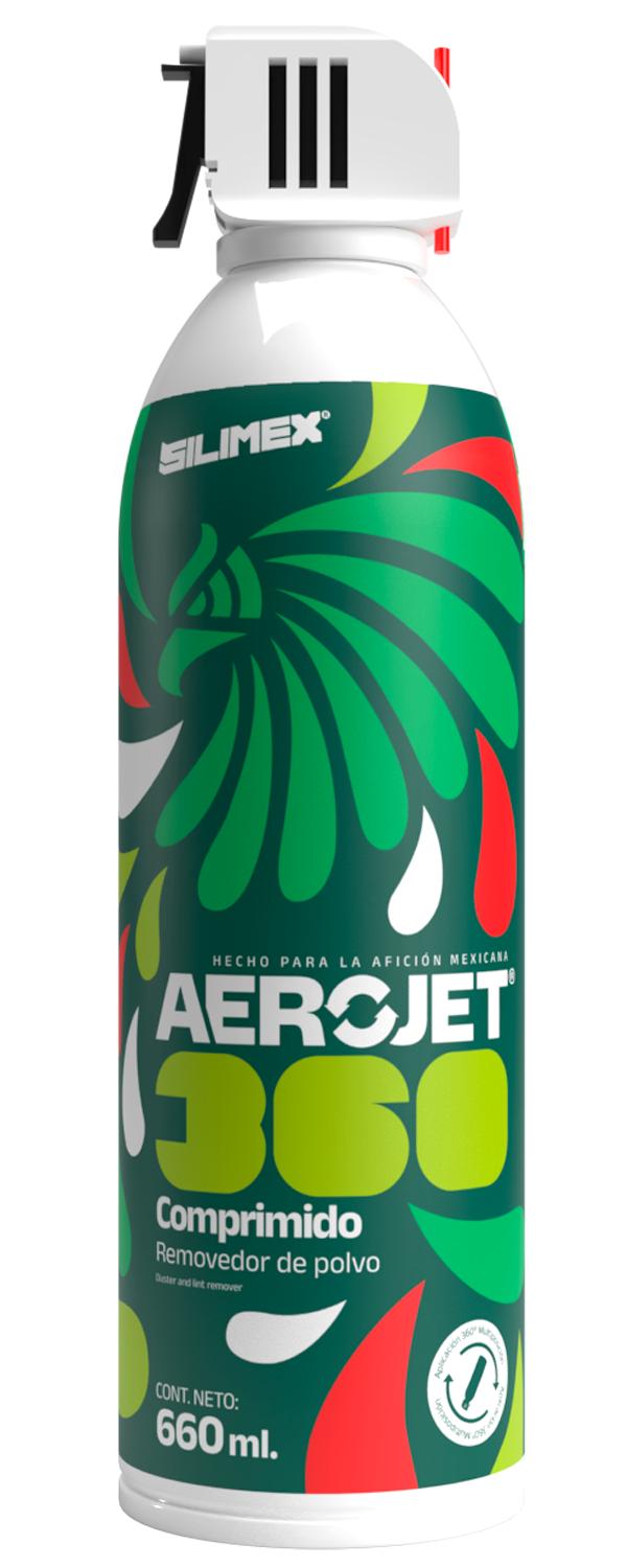 7503018454177 AIRE COMPRIMIDO SILIMEX AEROJET 360 660ML VALVULA 360