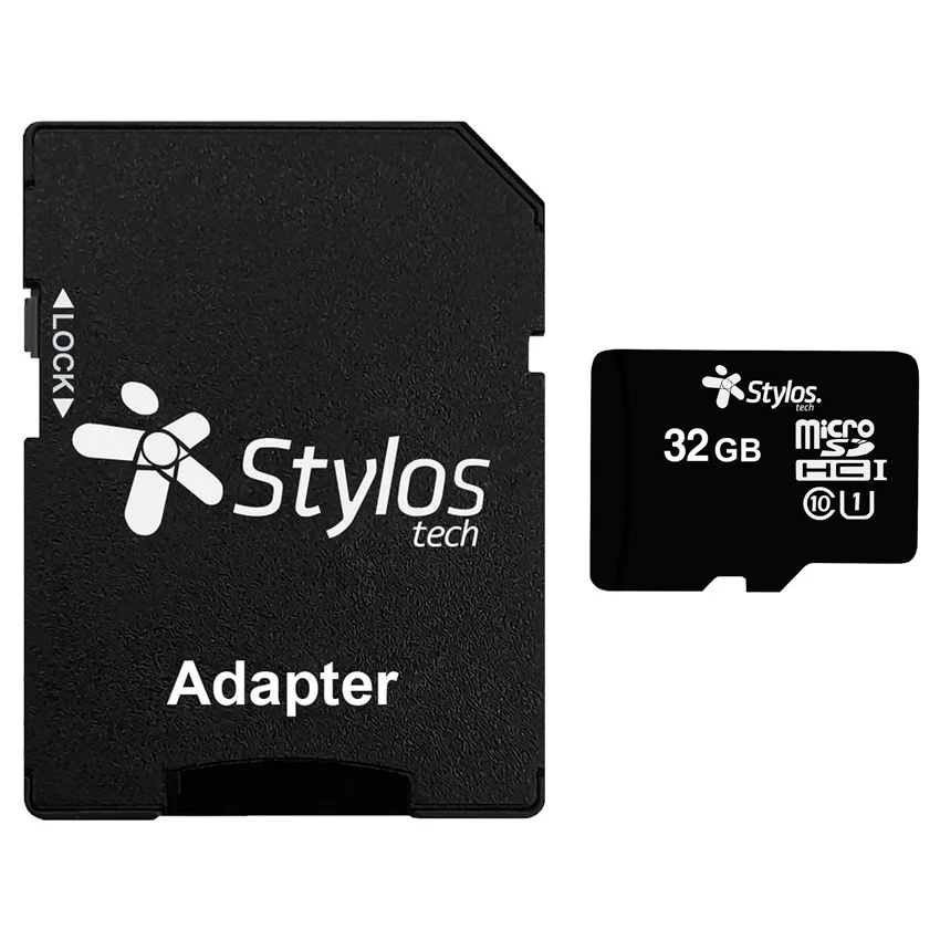 7503021490582 MEMORIA MICRO SD STYLOS 32GB CLASE 10 CON ADAPTADOR 