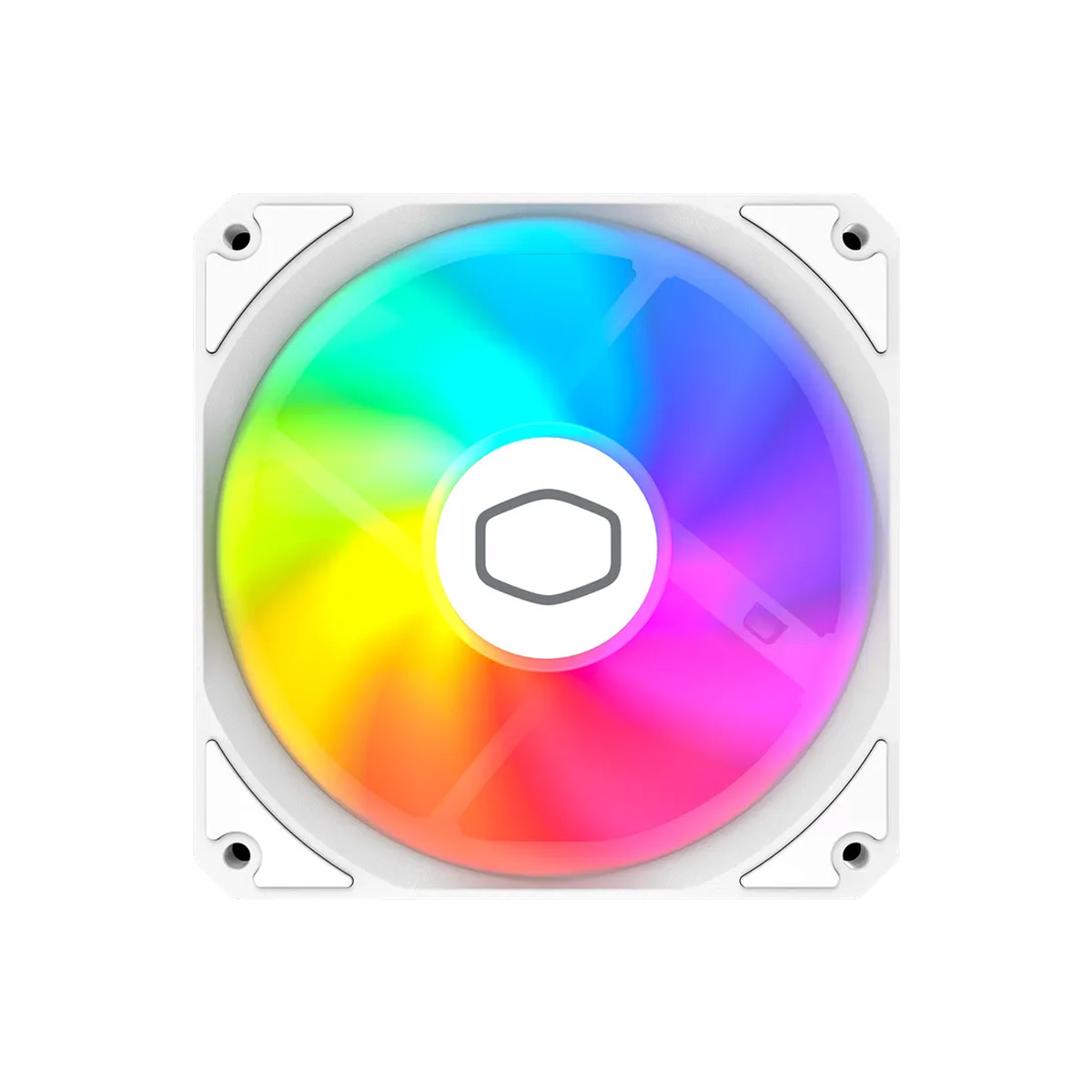 884102127250 KID 3 VENTILADORES COOLER MASTER MF120 LITE ARGB BLANCO