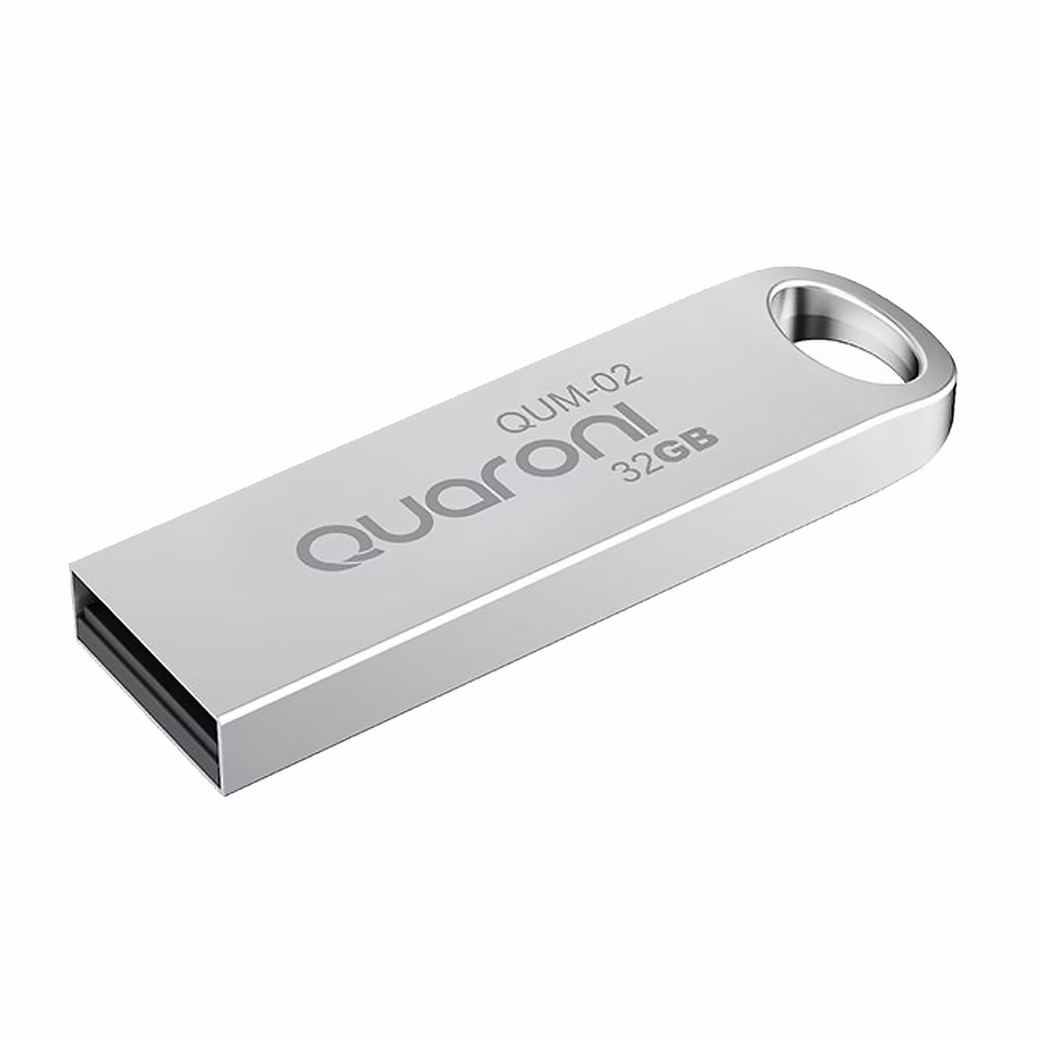 7500647015755 MEMORIA QUARONI 32GB USB METALICA USB 2.0 COMPATIBLE CON ANDROID  WINDOWS  MAC