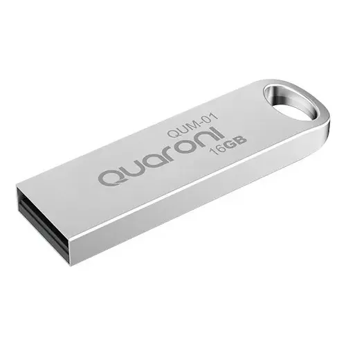 7500647015748 MEMORIA QUARONI 16GB USB METALICA USB 2.0 COMPATIBLE CON ANDROID  WINDOWS  MAC 