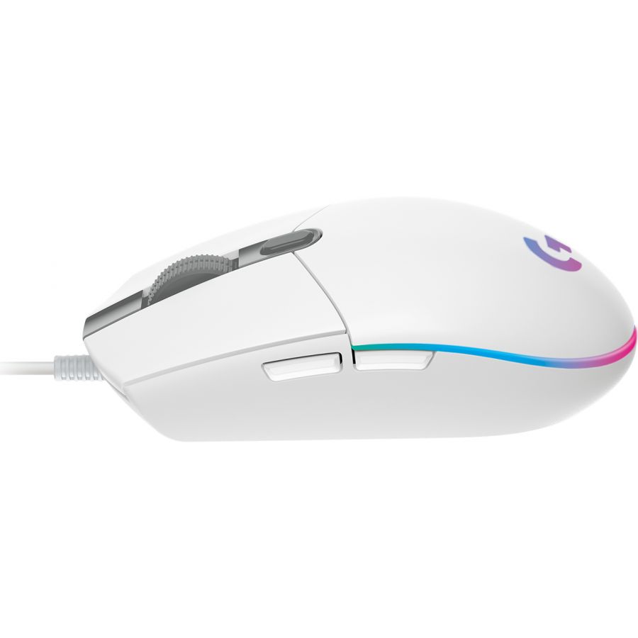 097855155986 Mouse Gamer Logitech Optico G203 LightSync, Alámbrico,USB, 8000DPI