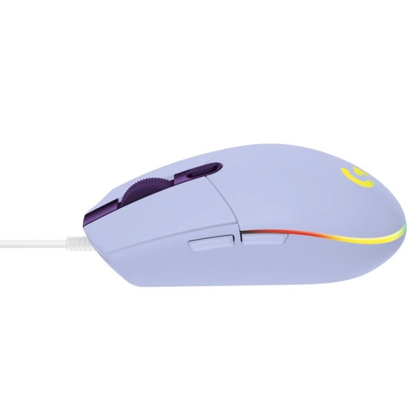 097855157553 MOUSE GAMER LOGITECH G203 LIGHTSYNC RGB 8,000DPI USB LILA 