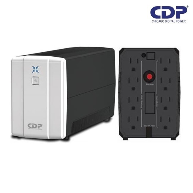 879071000291  NO BREAK/UPS MARCA CDP MOD R-UPR508 500VA/250W 8 CONT. REGULADOR BATERI