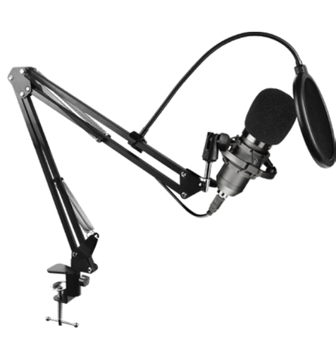 7506215932967  Microfono Balam Rush Stelar Mc970, Usb 1.5 Mts