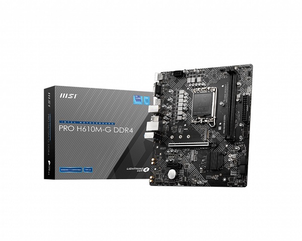 824142278789 TARJETA MADRE MSI PRO H610M-G DDR4 M.2