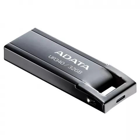 842243028027 MEMORIA FLASH ADATA UR340 32GB USB 3.2 NEGRO 