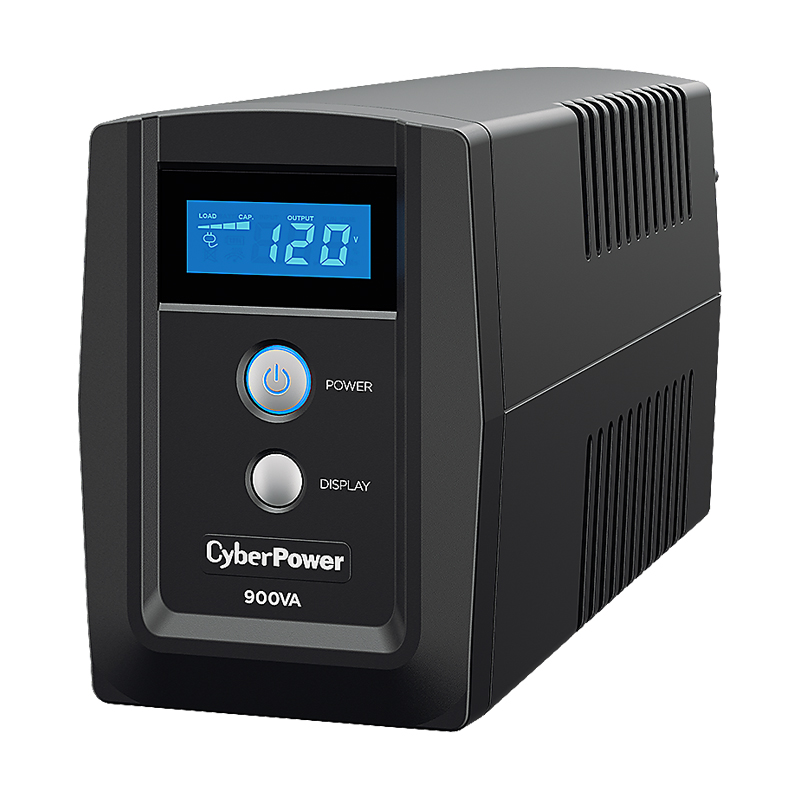 649532619535 No Break Cyberpower 900va / 540w, Hasta 50 Minutos Respaldo, 6 Contactos, Pantalla Lcd